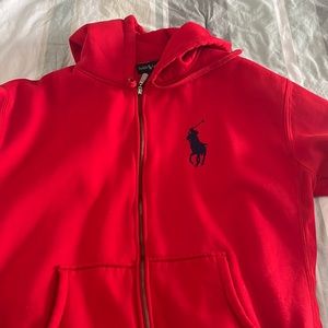 2XL Polo Zip up Hoodie